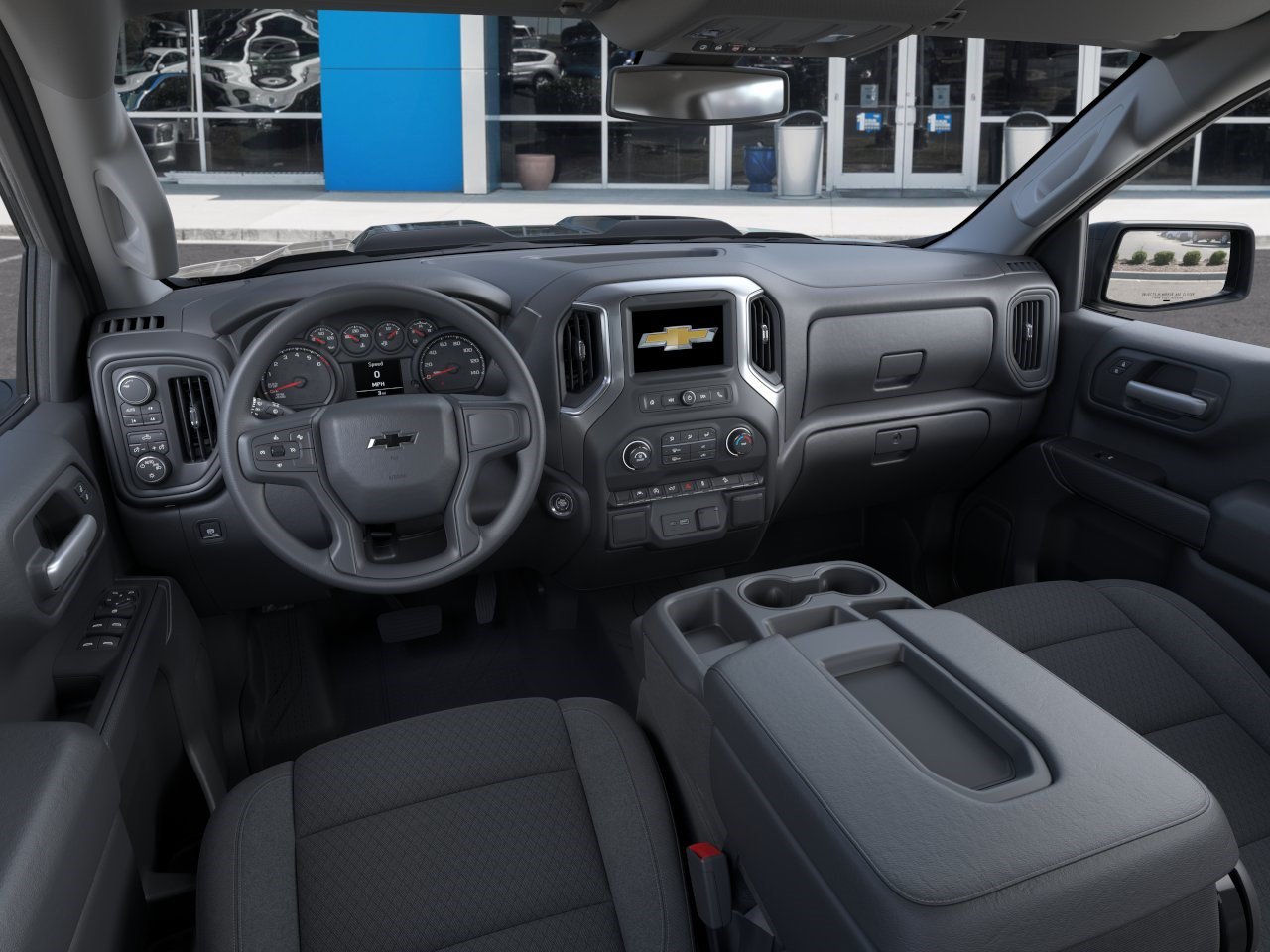 Used 2026 Chevrolet Silverado 1500 Custom Trail Boss w/ Turbomax Blackout Package AWD/4WD image 17
