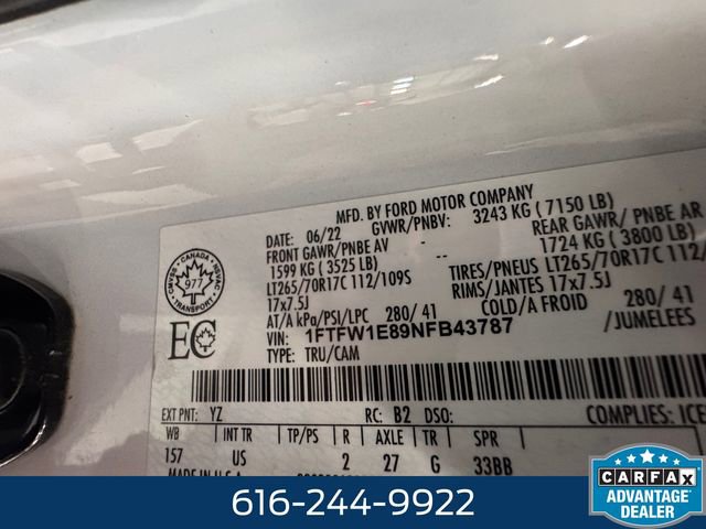Used 2022 Ford F150 XLT image 27