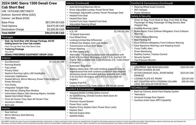 Used 2024 GMC Sierra 1500 Denali AWD/4WD image 7