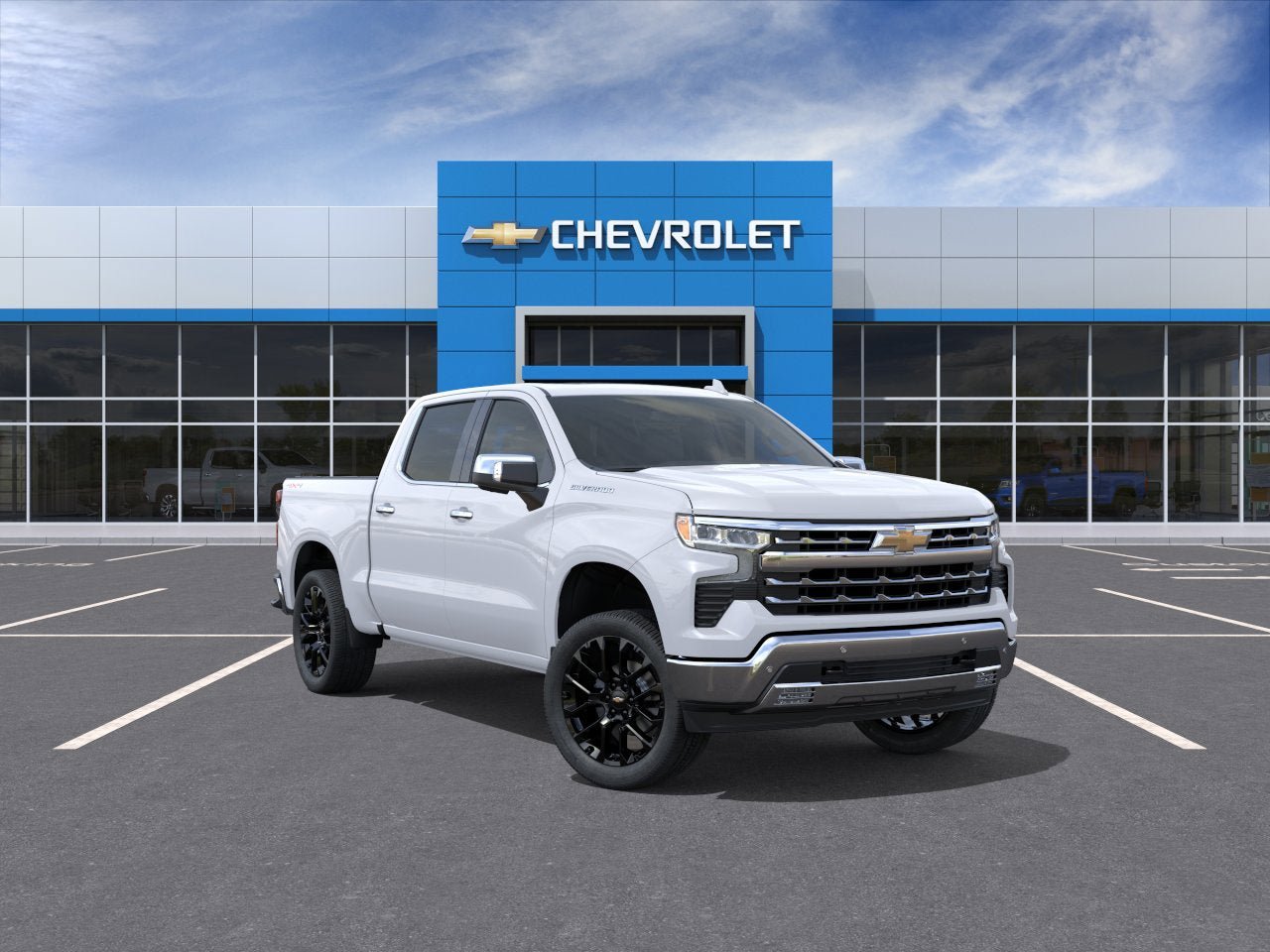 New 2026 Chevrolet Silverado 1500 LTZ w/ LTZ Premium Package AWD/4WD image 1