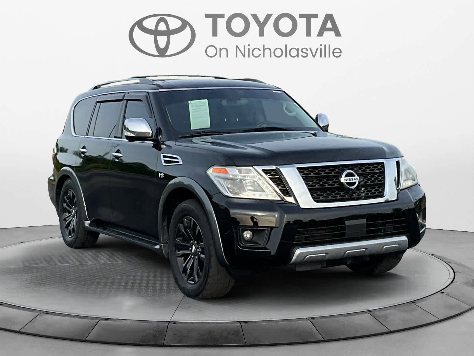 Used 2017 Nissan Armada Platinum w/ Captain Seat Package AWD/4WD image 8
