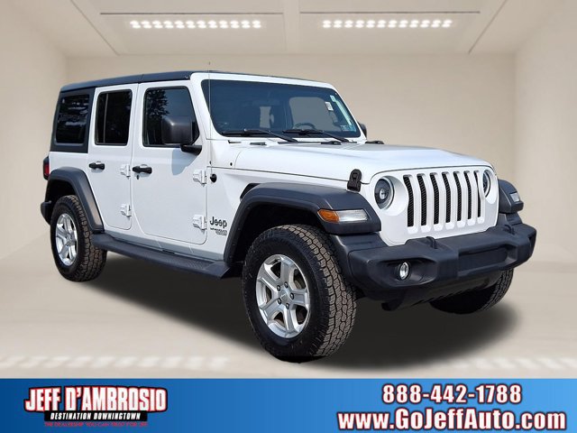 Certified 2018 Jeep Wrangler Unlimited Sport S