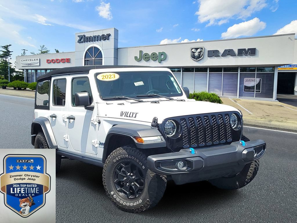 Certified 2023 Jeep Wrangler Unlimited AWD/4WD image 1