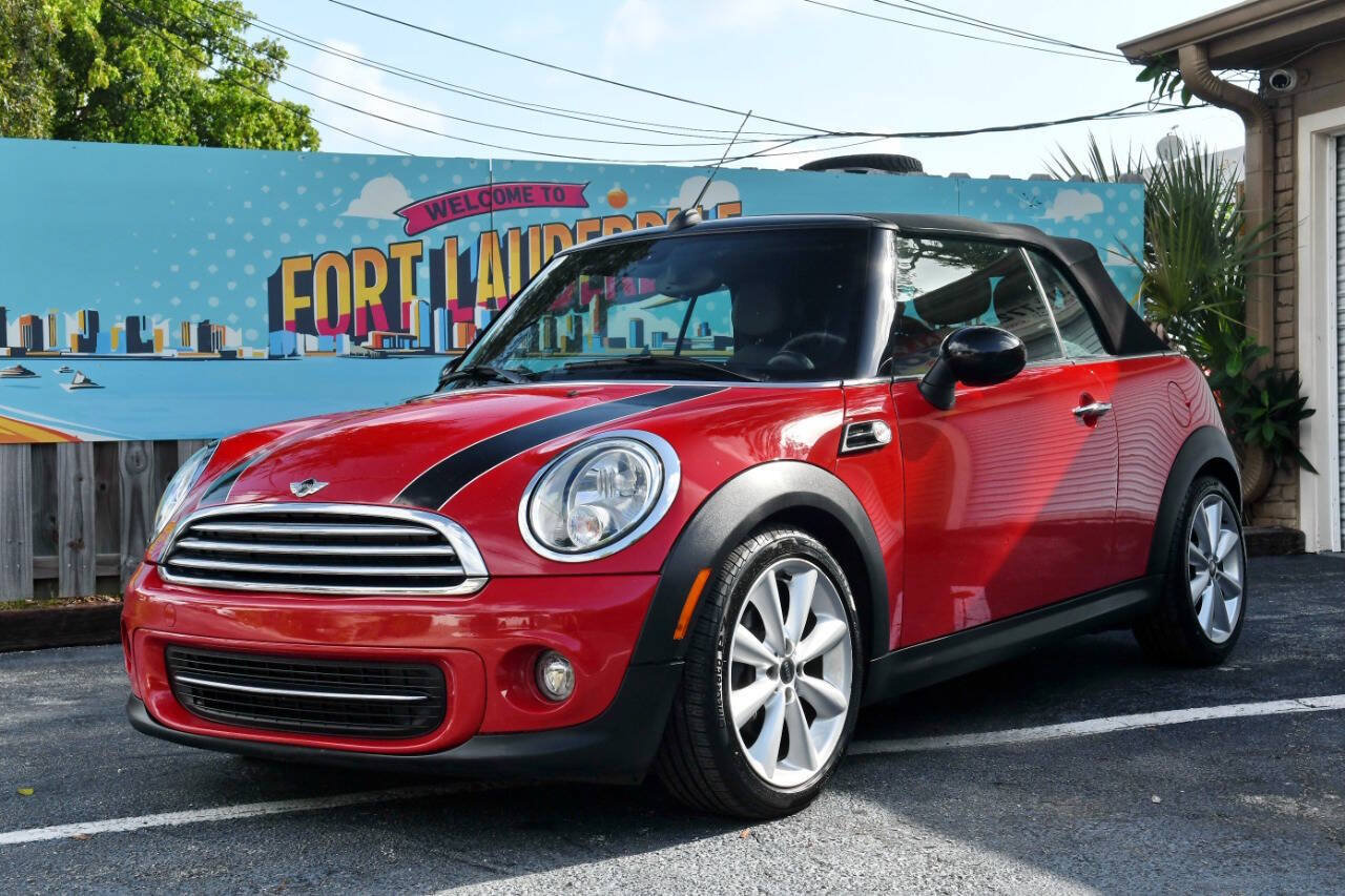 Used 2015 MINI Cooper Convertible w/ Sport Package FWD image 1