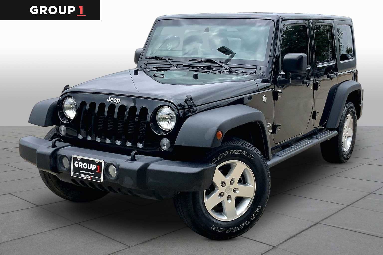 Used 2017 Jeep Wrangler Unlimited Sport w/ Quick Order Package 24S AWD/4WD image 1