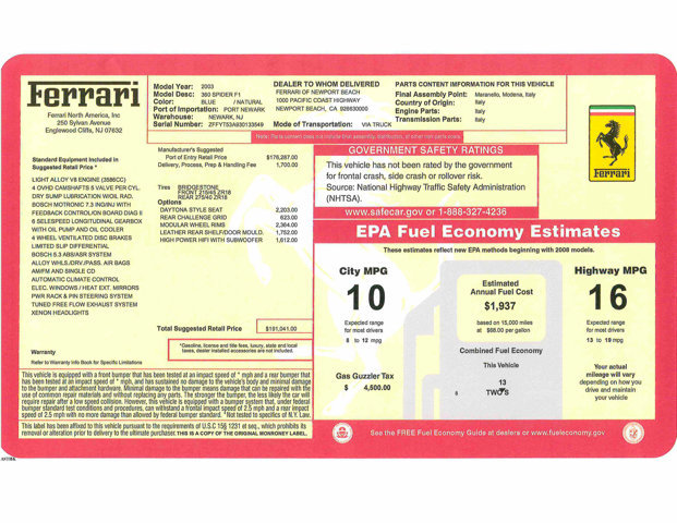 Used 2003 Ferrari 360 Spider image 12