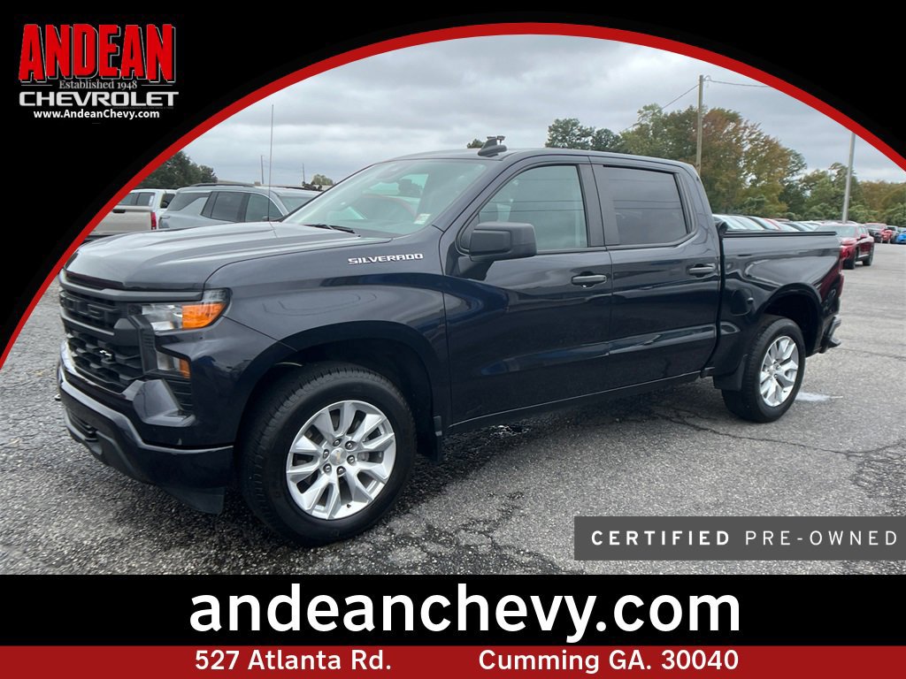Certified 2022 Chevrolet Silverado 1500 Custom