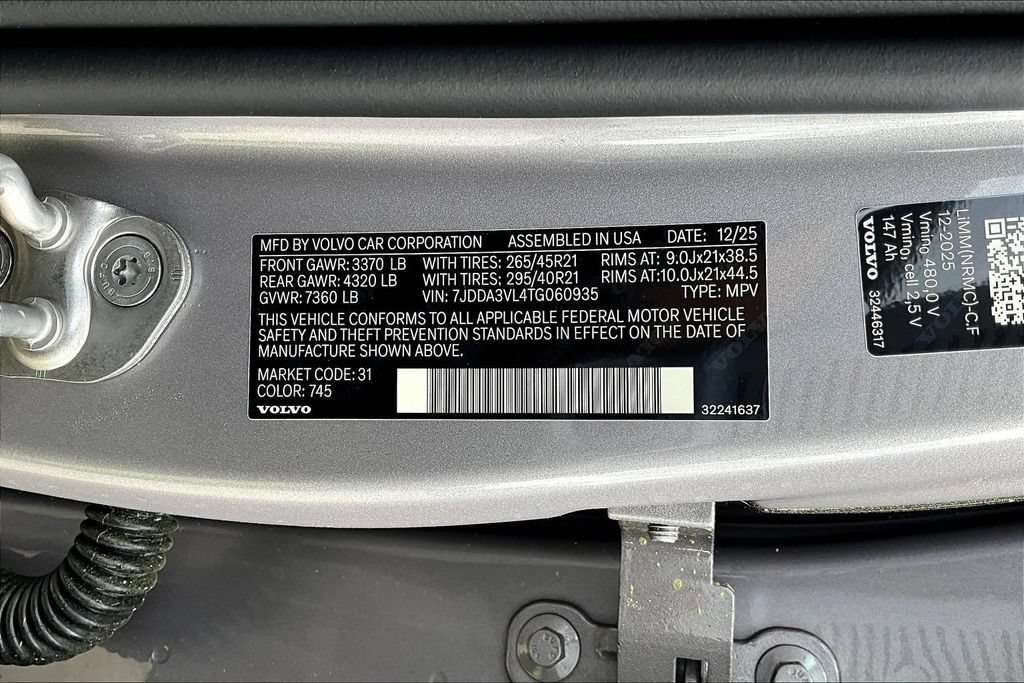 New 2026 Volvo EX90 Ultra AWD/4WD image 31