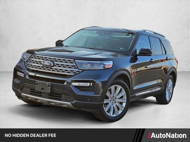 Used 2022 Ford Explorer Limited w/ Limited Technology Package RWD image 1