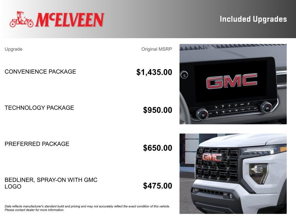 New 2026 GMC Canyon Elevation w/ Convenience Package AWD/4WD image 6