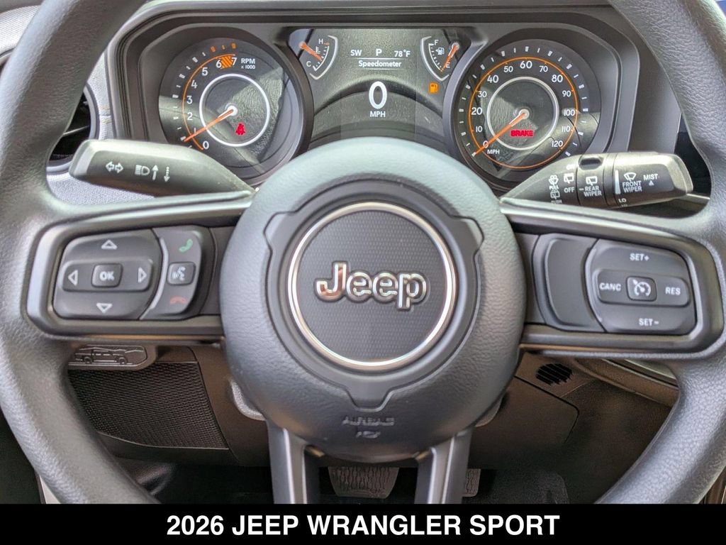 New 2026 Jeep Wrangler Unlimited Sport AWD/4WD image 11