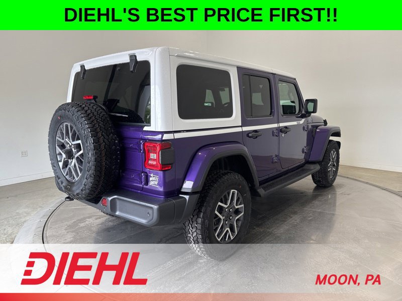 New 2026 Jeep Wrangler Unlimited Sahara w/ Whitecap Package AWD/4WD image 7