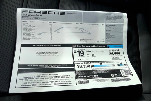 New 2026 Porsche Cayenne Coupe image 41