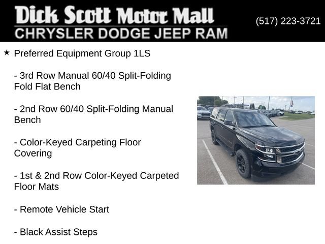 Used 2020 Chevrolet Tahoe LS w/ Enhanced Driver Alert Package AWD/4WD image 3