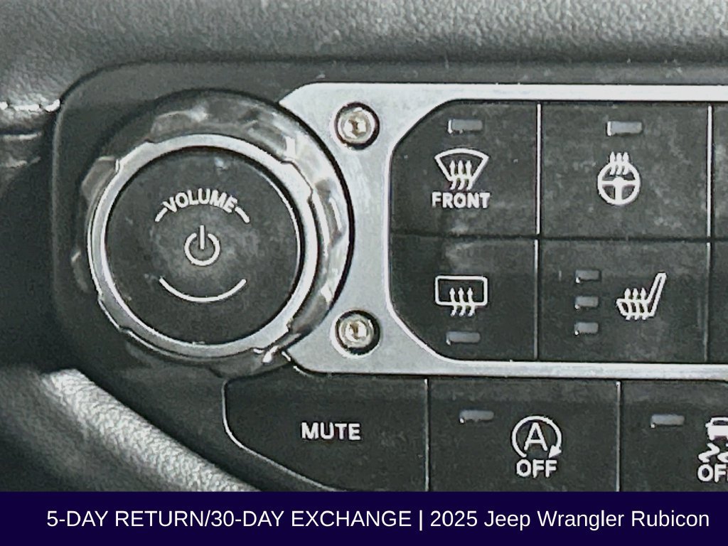 Used 2025 Jeep Wrangler Unlimited Rubicon w/ Safety Group AWD/4WD image 27
