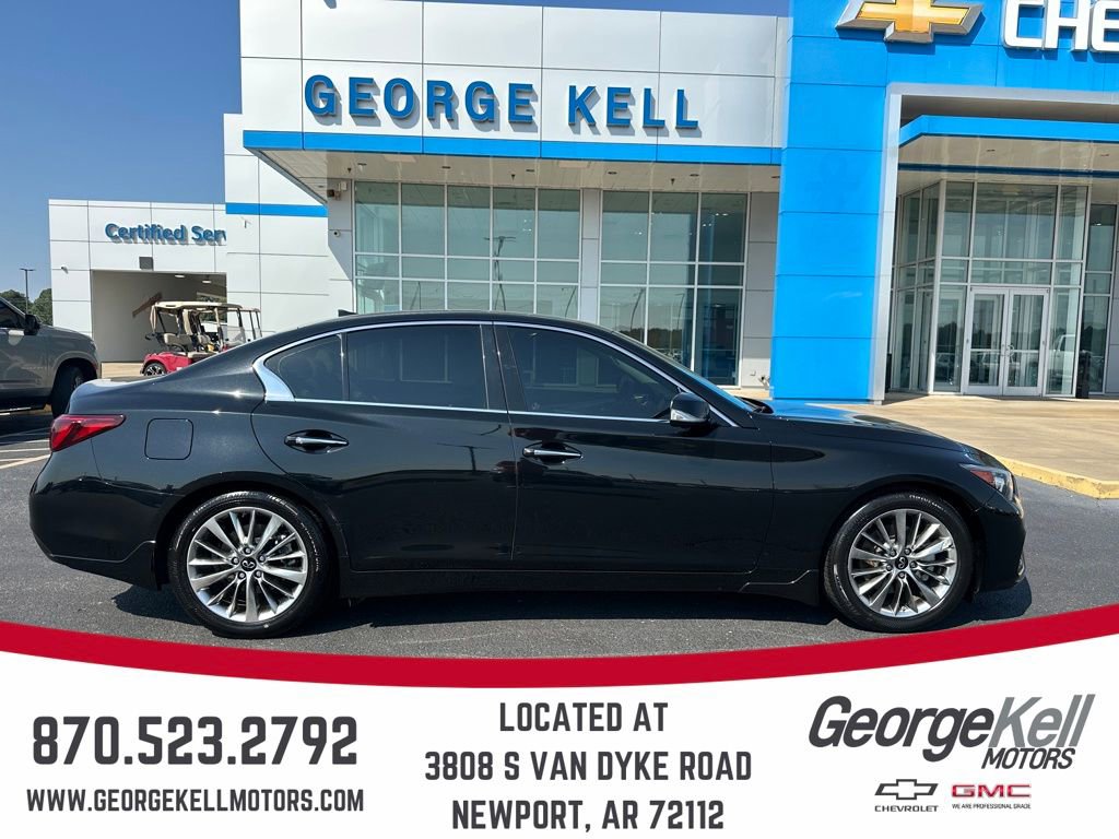 Used 2021 INFINITI Q50 Luxe w/ Cargo Package