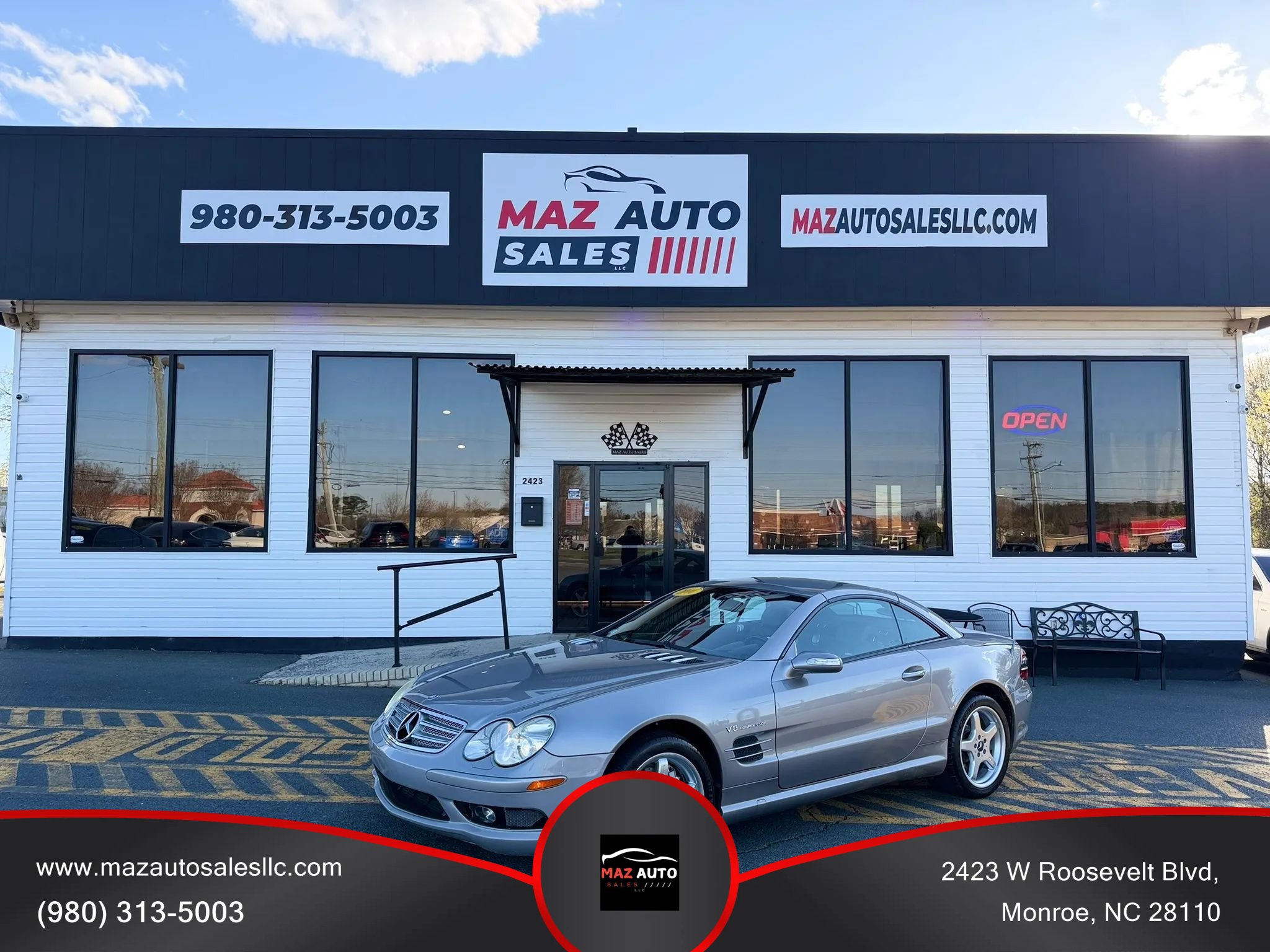 Used 2006 Mercedes-Benz SL 55 AMG SL 55 AMG Roadster 2D