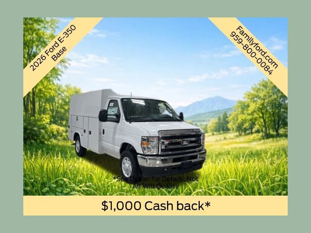 New 2026 Ford E-350 and Econoline 350 Super Duty w/ Power Equipment Group RWD image 1