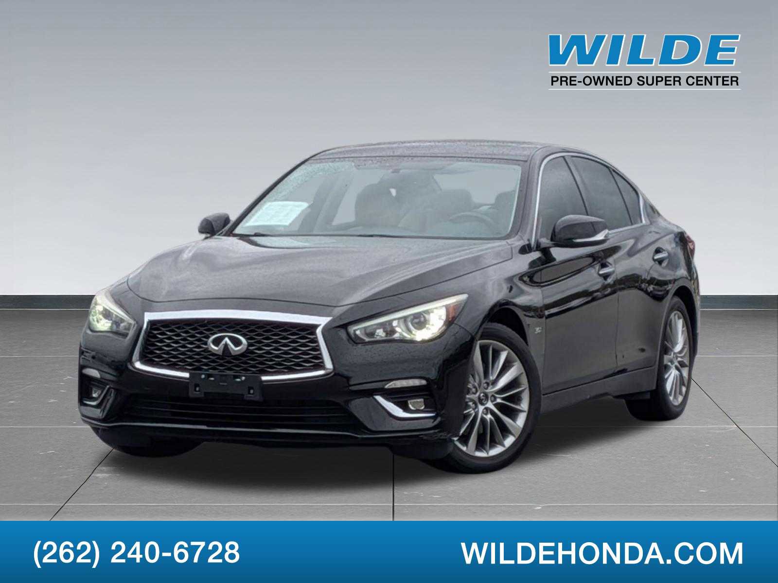 Used 2018 INFINITI Q50 Luxe w/ Essential Package (3.0T Luxe)