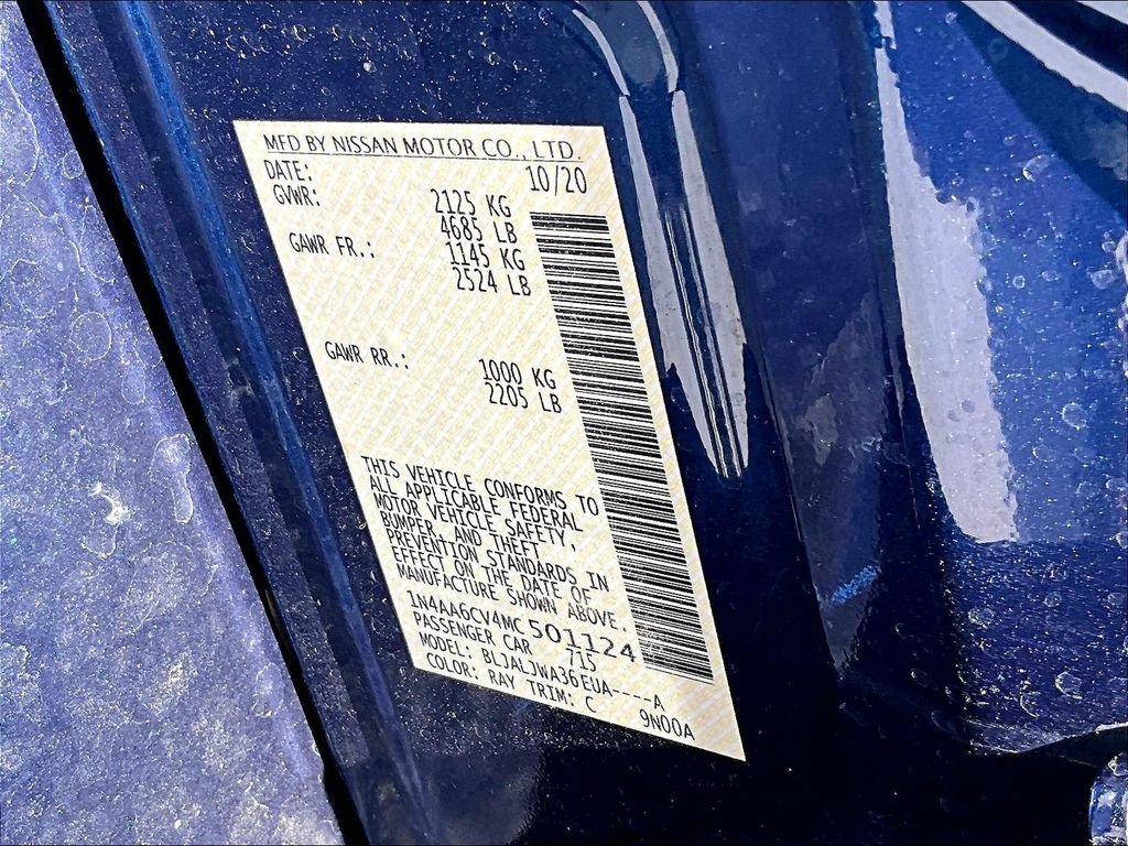 Used 2021 Nissan Maxima 3.5 SV w/ Floor Mat Group FWD image 36