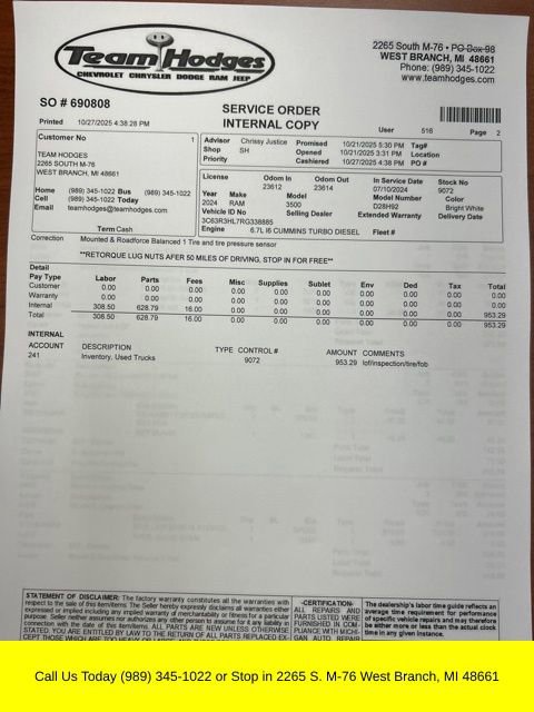 Used 2024 RAM 3500 Big Horn image 15