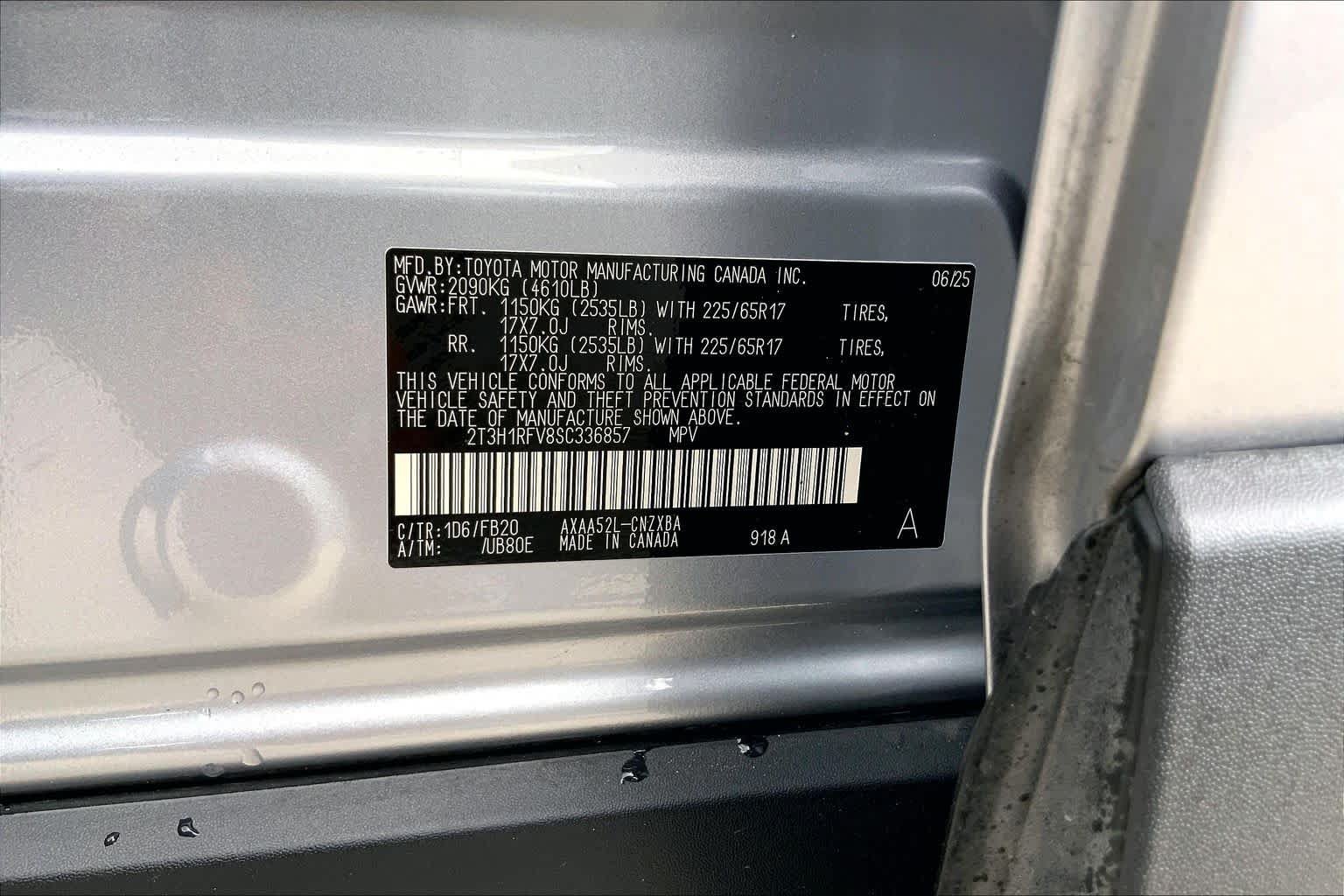Certified 2025 Toyota RAV4 LE FWD image 36