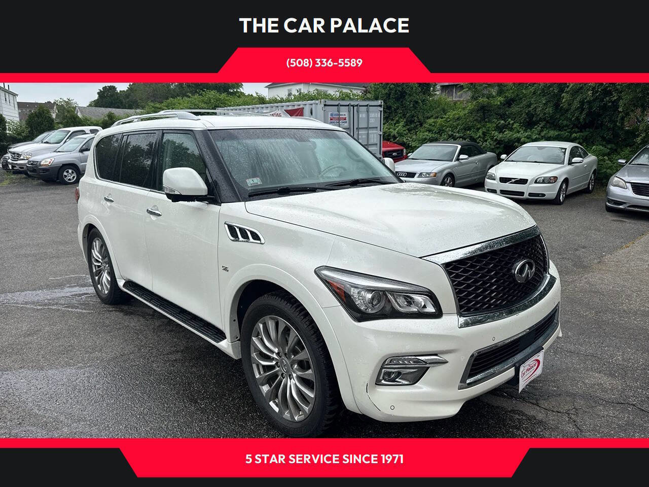 Used 2015 INFINITI QX80 4WD w/ 22" Wheel Package
