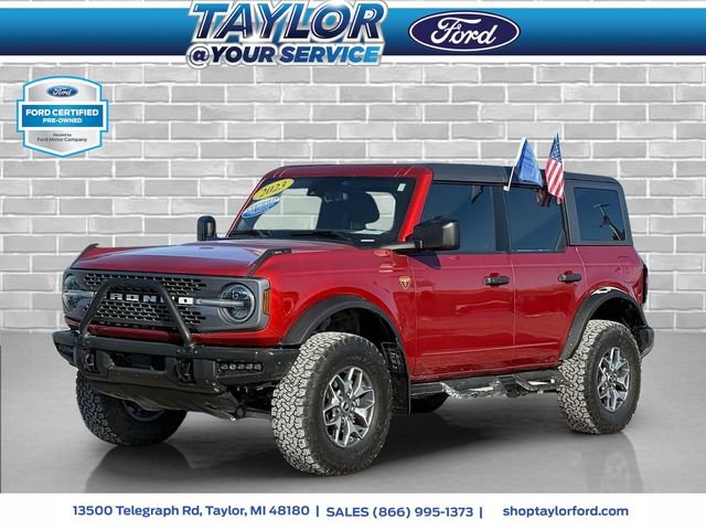 Certified 2023 Ford Bronco Badlands