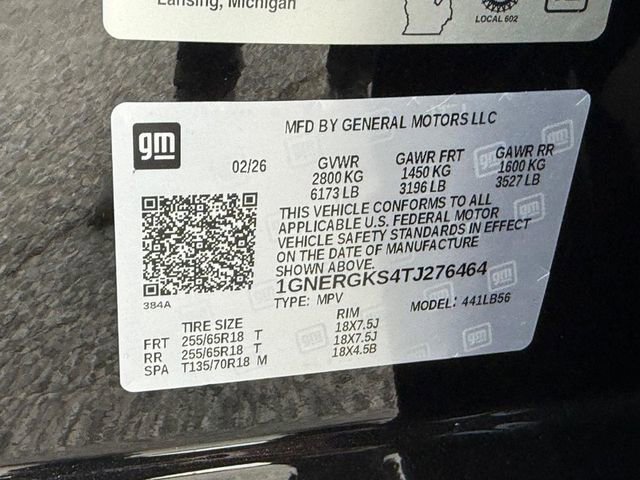 New 2026 Chevrolet Traverse LT w/ LPO, Floor Liner Package FWD image 18