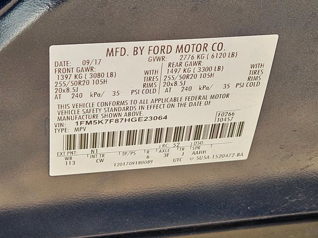 Used 2017 Ford Explorer Limited image 24