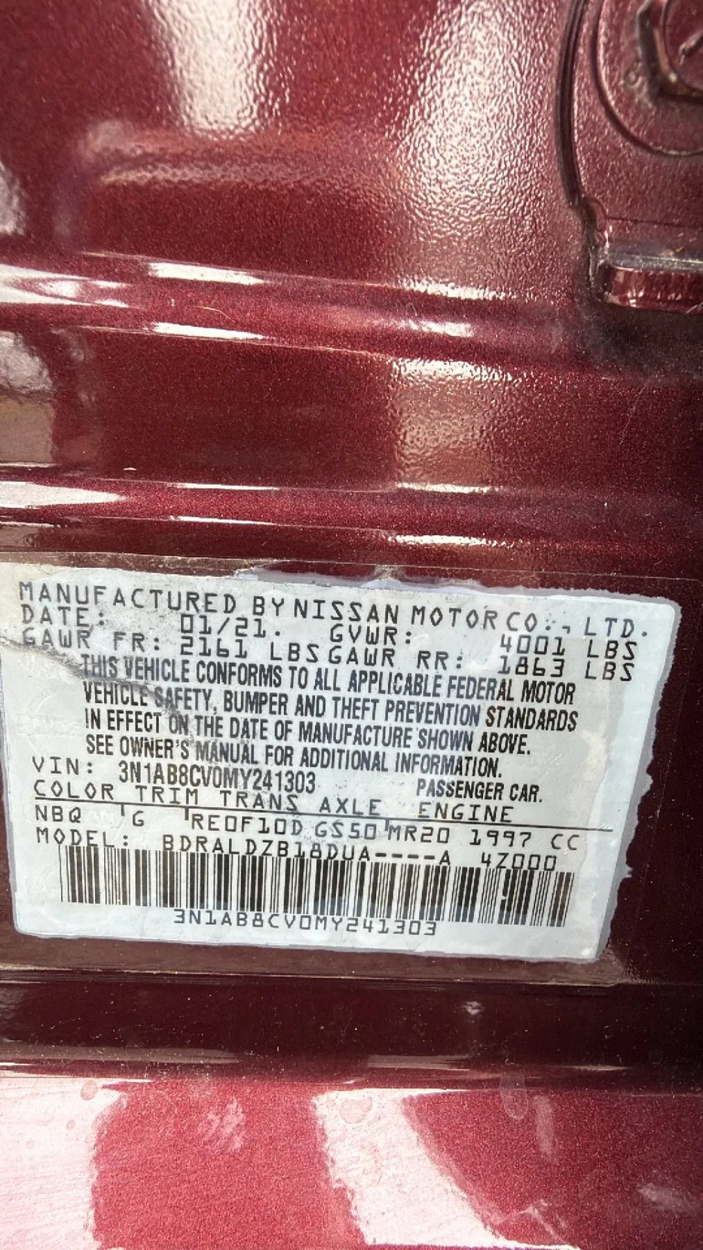 Used 2021 Nissan Sentra SV FWD image 31