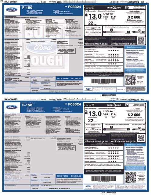 Used 2022 Ford F150 XLT w/ Equipment Group 302A High image 12