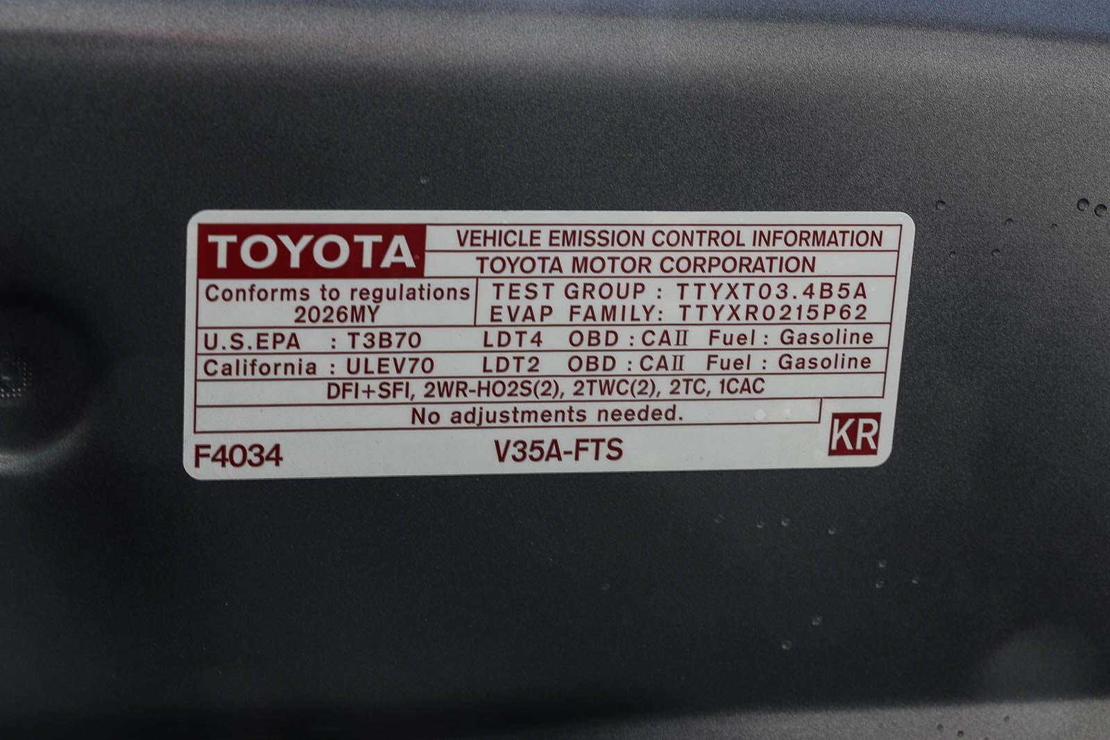 New 2026 Toyota Tundra SR5 w/ SR5 Convenience Package RWD image 14