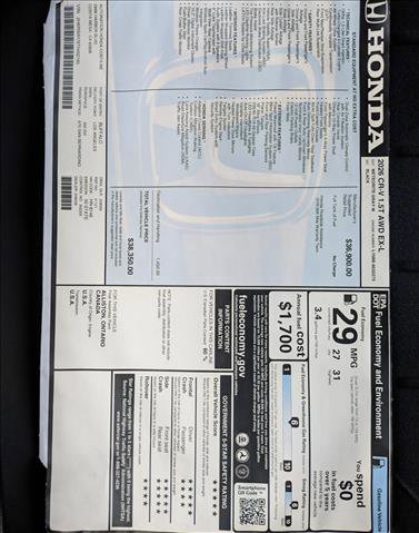 New 2026 Honda CR-V EX-L image 30