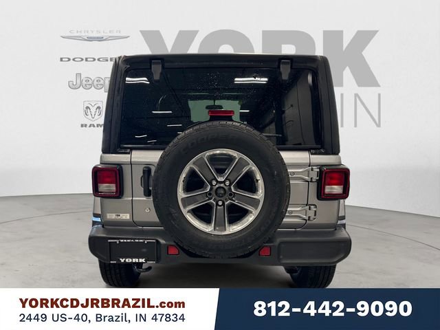 Used 2020 Jeep Wrangler Unlimited Sahara AWD/4WD image 4