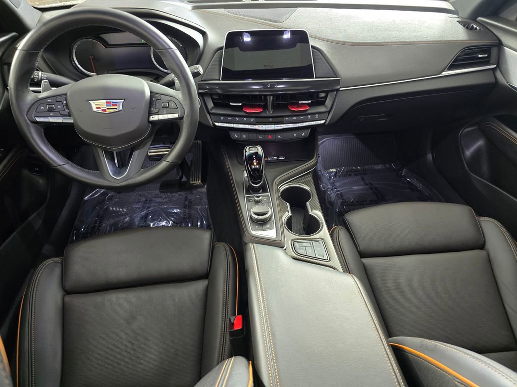 Used 2022 Cadillac CT4 V w/ LPO, ONYX Package image 18