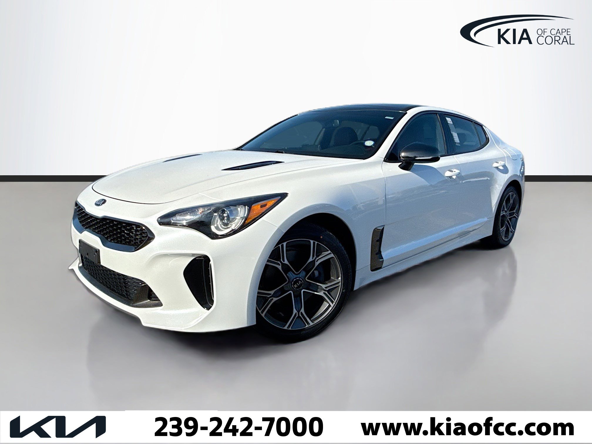 Certified 2020 Kia Stinger GT-Line w/ Sun & Sound Package