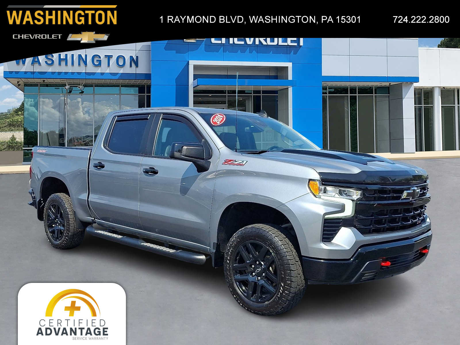 Used 2024 Chevrolet Silverado 1500 LT Trail Boss w/ Convenience Package II AWD/4WD image 1