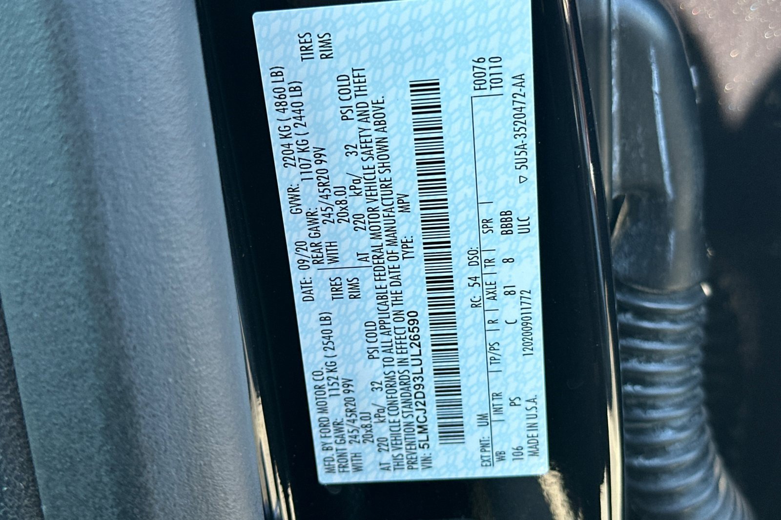 Used 2020 Lincoln Corsair Reserve image 29