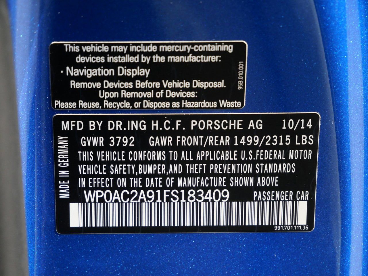 Used 2015 Porsche 911 GT3 image 27