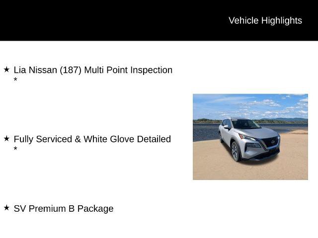 Certified 2023 Nissan Rogue SV w/ SV Premium B Package AWD/4WD image 10