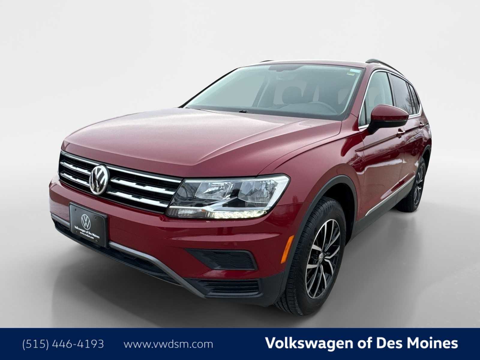 Used 2021 Volkswagen Tiguan SE w/ Panoramic Sunroof Package