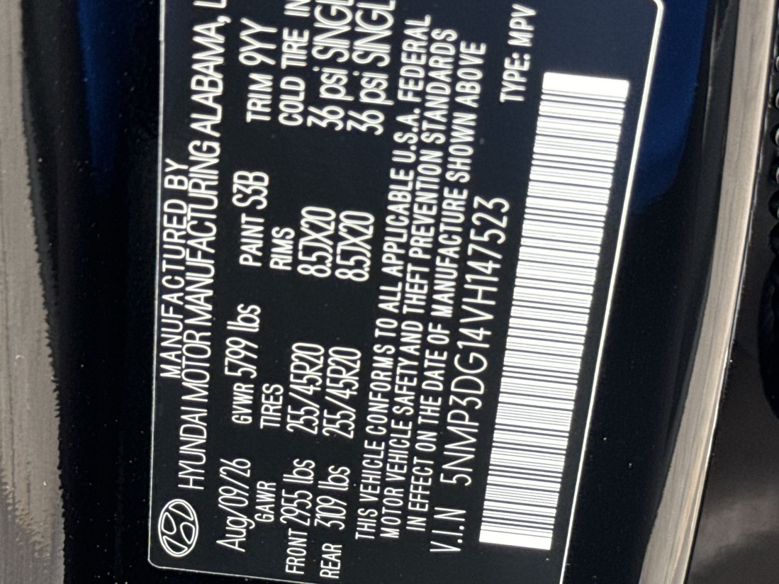 New 2027 Hyundai Santa Fe Limited AWD/4WD image 30