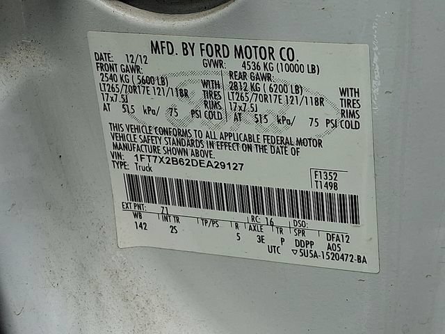 Used 2013 Ford F250 XLT w/ Snow Plow Prep Pkg AWD/4WD image 27