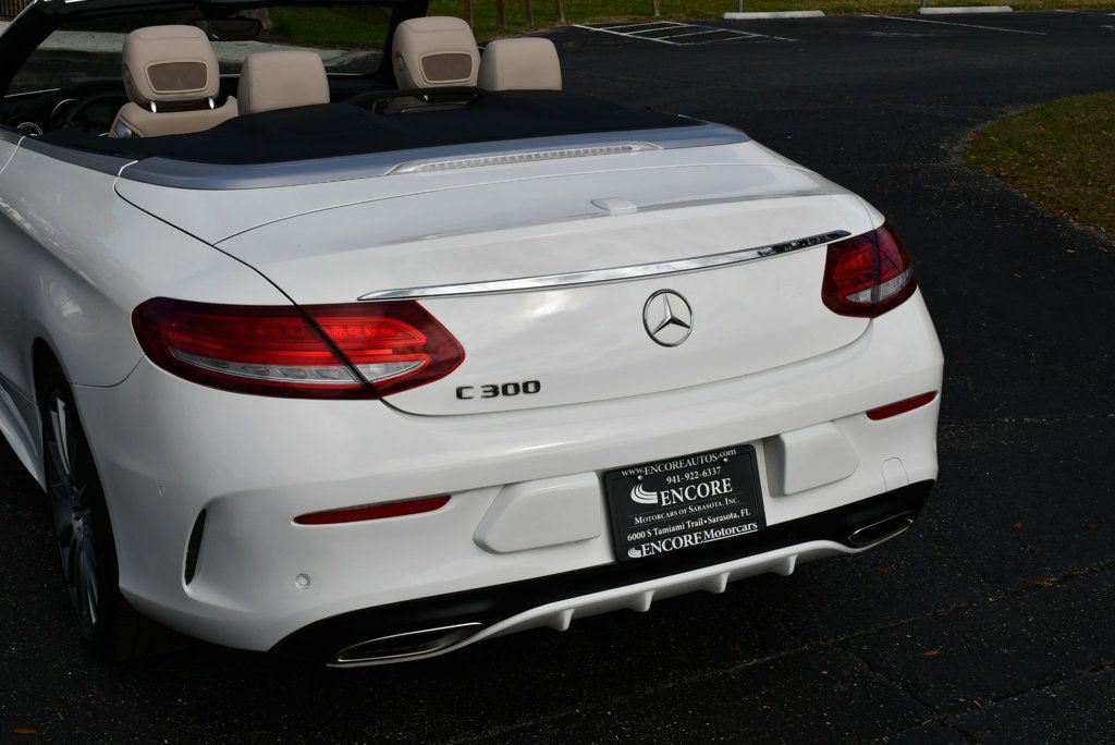 Used 2018 Mercedes-Benz C 300 Cabriolet w/ Premium Package image 10