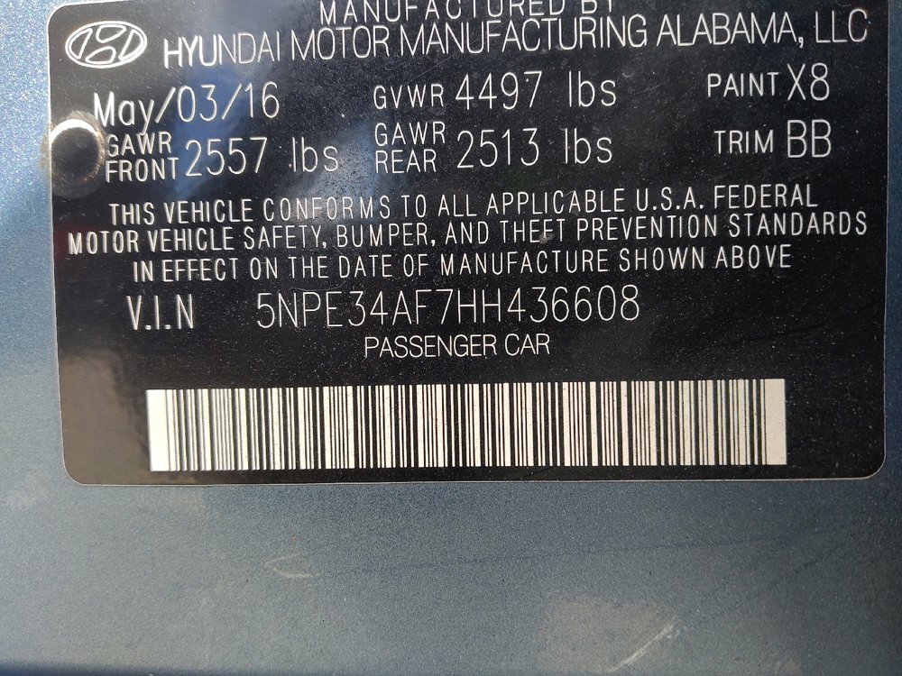 Used 2017 Hyundai Sonata Limited image 33