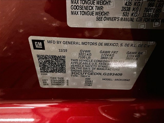 Used 2020 Chevrolet Silverado 1500 LTZ AWD/4WD image 34
