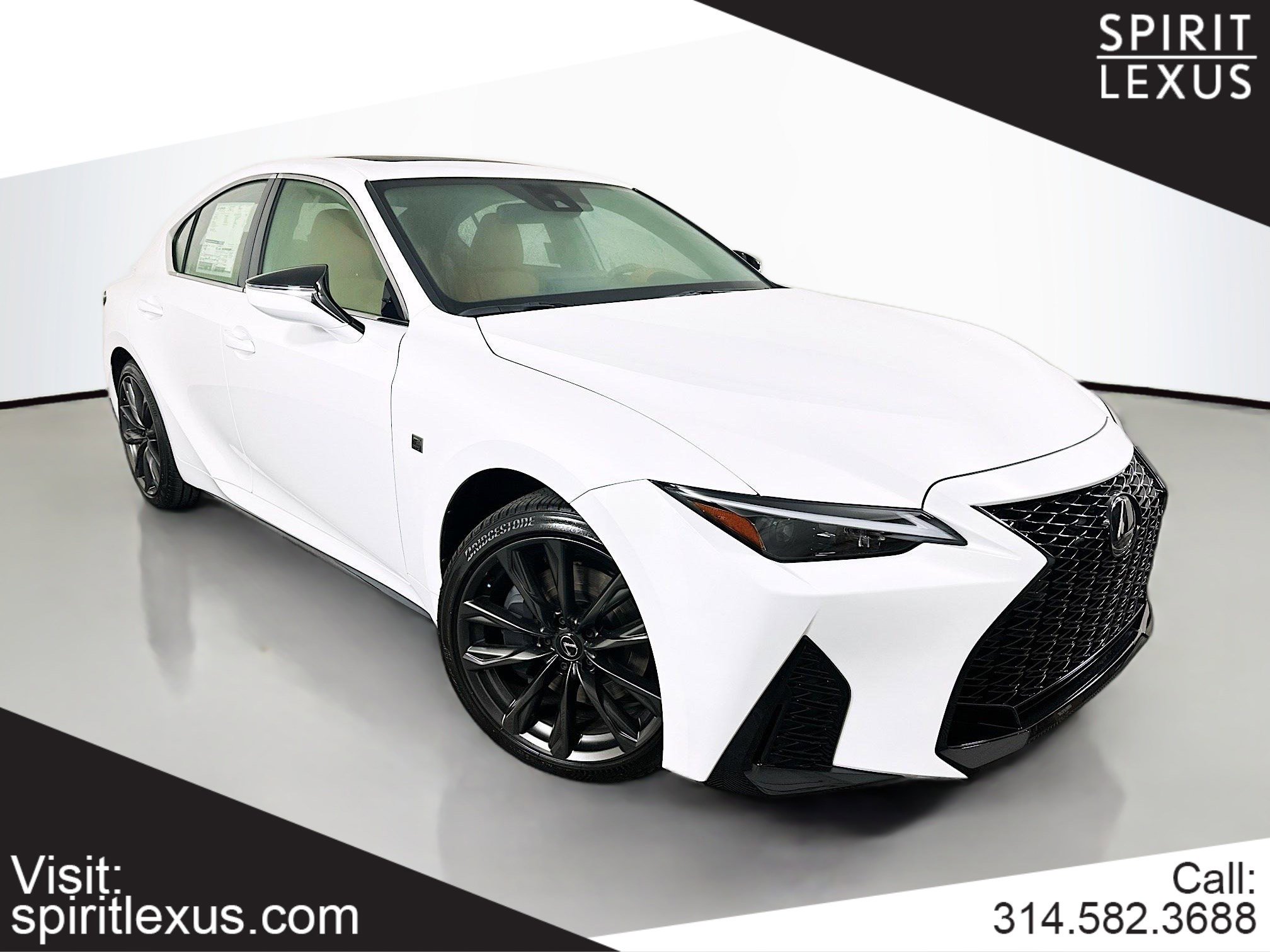 New 2025 Lexus IS 350 F Sport w/ Navigation Package