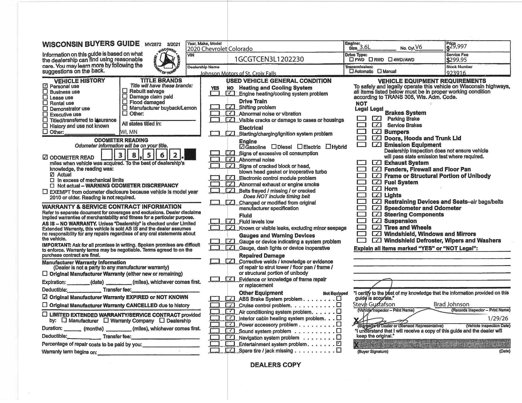 Used 2020 Chevrolet Colorado LT w/ LT Convenience Package image 21