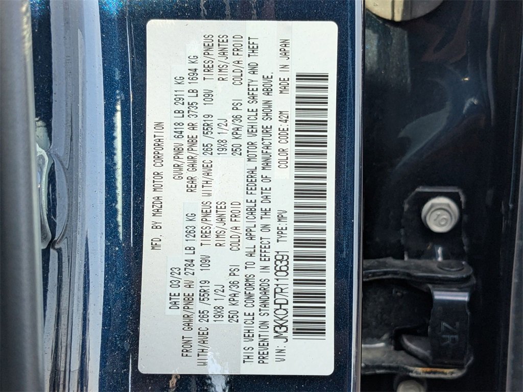 Used 2024 MAZDA CX-90 3.3 Turbo w/ Preferred Plus image 23